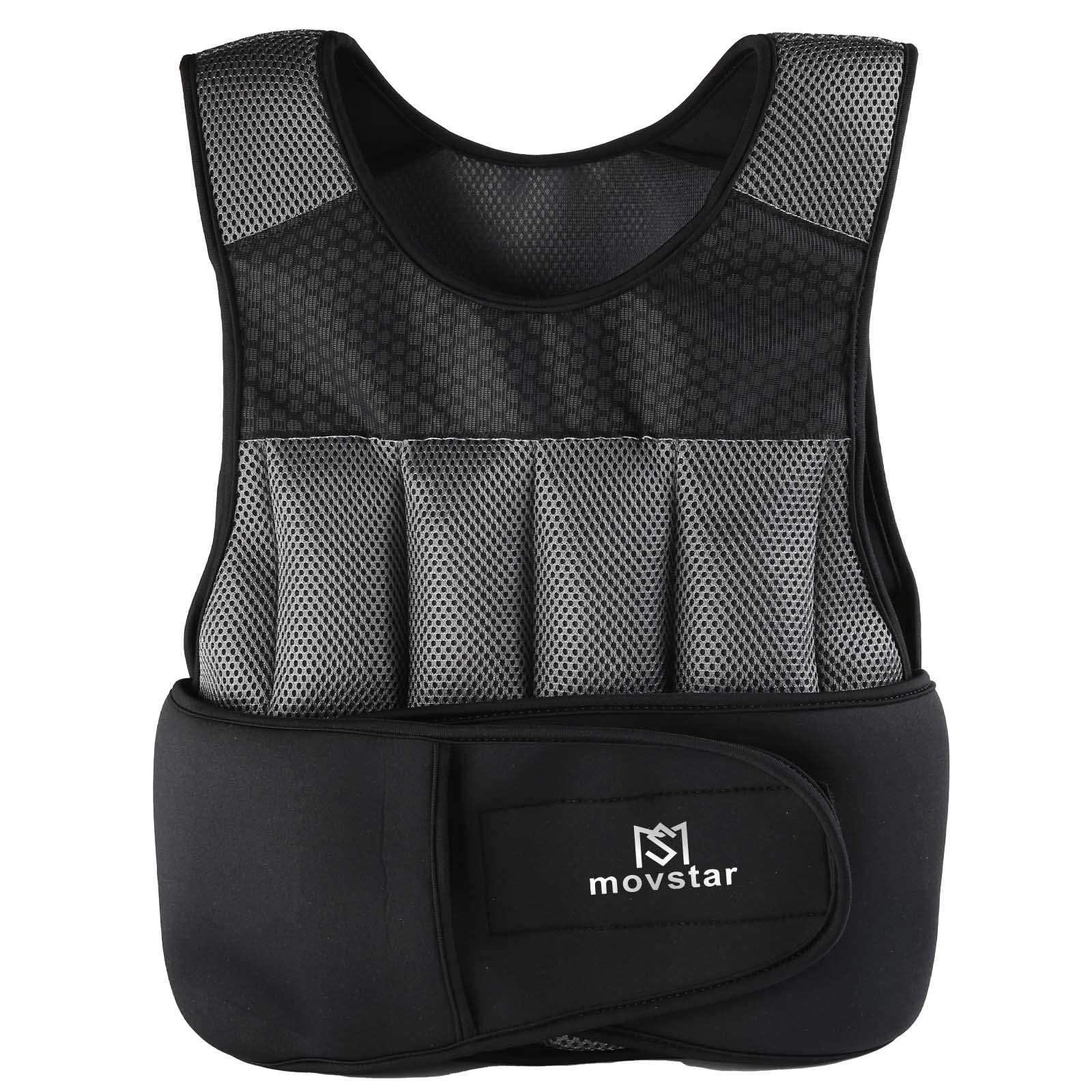 Weighted Vest Adjustable Weighted Vest for Running Workout Cardio Walking and Weightlifting for Men&amp;Momen 20lbs