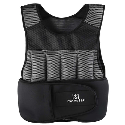 Weighted Vest Adjustable Weighted Vest for Running Workout Cardio Walking and Weightlifting for Men&amp;Momen 20lbs