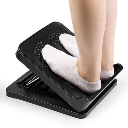 Auslar Portable Slant Board Calf Stretcher Slant Board for Stretching Tight Calves or Plantar Fasciitis Adjustable 4 Level (330 lb Capacity) Strength Training Equipment Leg Machines