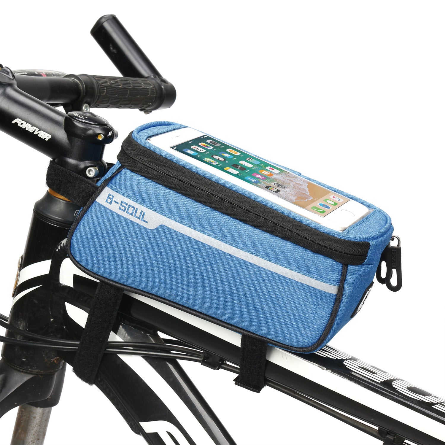 Mountain Bike Frame Bag for Cycling Gear and Accessories